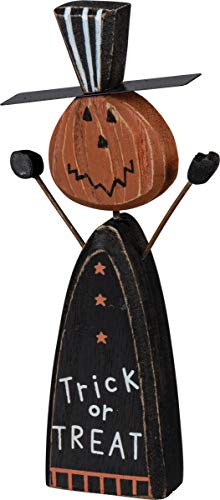 Primitives by Kathy Halloween Trick Or Treat Chunky Sitter
