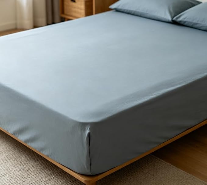 TWK Bamboo Bedding Sheet Set 180 x 200cm - Soft and Cooling