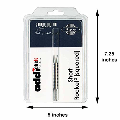 addi Aiguilles Rocket 2 carrés tricoter chaussettes et pulls - 2