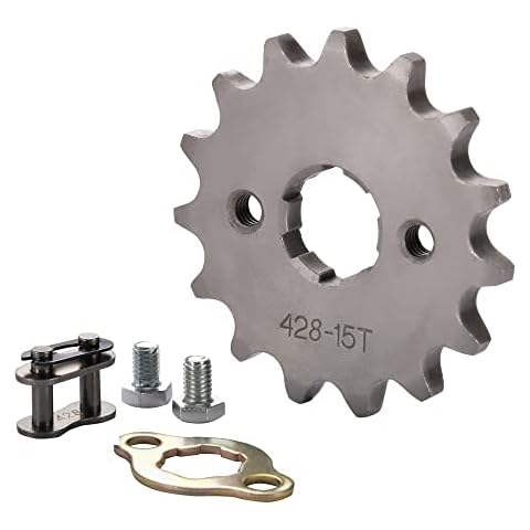 GOOFIT 428 Motorcycle Sprocket Chain Retainer Cover