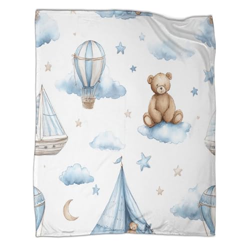 Couverture compacte pour nuits fraîches - Plaid voyage microfibre 3D