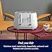 De'Longhi Eclettica BPA Free Metal Toaster CTY4003.W, 4 Slot Toaster with Reheat and Defrost Functions, Control Panels, Progressive Browning Levels, Pull Crumbs Trays, Stainless Steel, 1800W, White