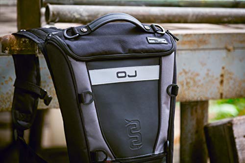 Sac à dos extensible en polyester OJ JM0521 Kyte noir - 2