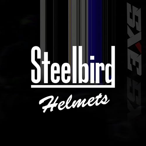 Image of Steelbird SBH 61 SXE X2 ISI and Dot Certified Full Face Helmet for Men and with Inner Silver Sunshield
