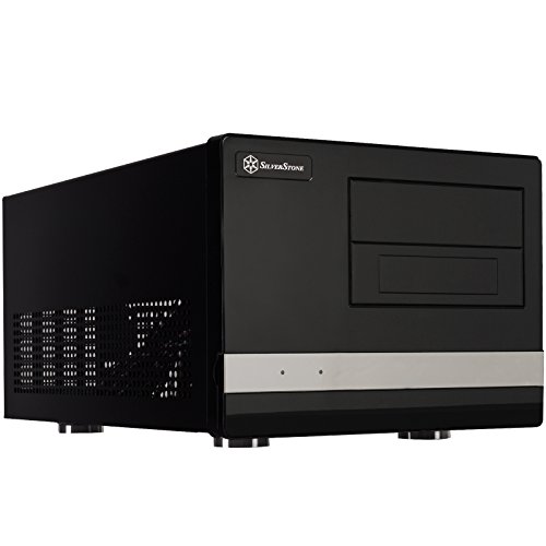 SilverStone SST-SG02B-F USB 3.0 - Carcasa de ordenador cubo Sugo Micro ATX, negro