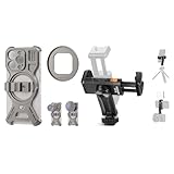 NEEWER LiteArmor Metal Frame Case for iPhone 15 Pro, Video Rig Phone Stabilizer with 67mm Filter Adapter, Basic Phone Tripod Mount Holder with 1/4