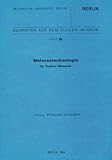  Schriften aus dem Zucker-Museum, Heft 19: Melassetechnologie im Zucker-Museum