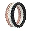 Metallic Rose Gold/Pearl/Black