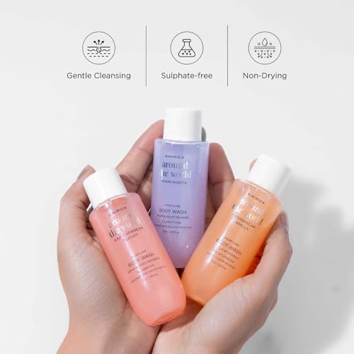 Image of Kimirica Around the world perfume body wash trio gift set