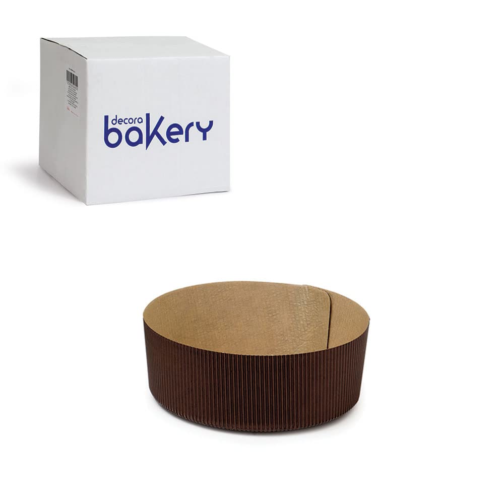 Decora 0320142 55 PCS MOULE DE CUISSON PAPIER ROND BAS Ø 21 X H 7 CM - 1000 G