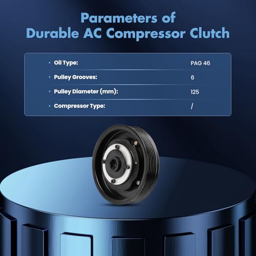 Image of ECCPP AC Compressor Clutch for Hyundai for Tucson 1.6L 2017 2018