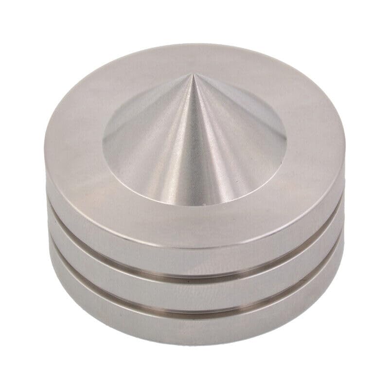 3pcs 49mm Stainless Steel Speaker Damping Spikes Stand Feet Isolation Base Pads