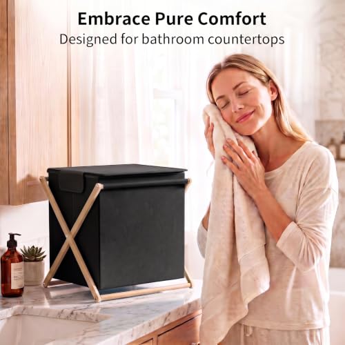 JANVONP Foldable Countertop Towel Warmer, 20L Large Capaticy, Save Space - image 2