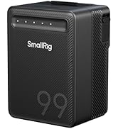 Amazon | SmallRig VB99 lite ミニ V マウント バッテリー 6800mAh