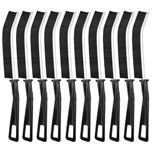 Newpop 10x Cepillo Limpieza de GRIET Hogar, Juego de Cepillos Limpiadores de Lechada, Cepillo Limpiador de Juntas con Cerdas Duras Multifuncional, Ideal para Limpieza Profunda y Ranuras