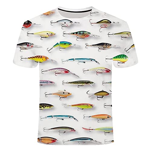 T-shirt col rond homme impression 3D Haitpant Cbt-143 M