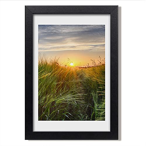 Tableau photo de qualité supérieure Tulup cadre 20x30 cm motif paysage rural