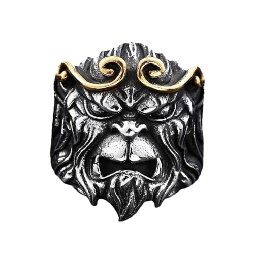 [JUNENTER] �����Y �X�e�����X�X�`�[�� �����L�[�L���O�����O ����� �����L�[�w�b�h�L���O�����O ���B���e�[�W �V���o�[ �S�[���h �T�C�Y10(Vintage Silver Gold,10)