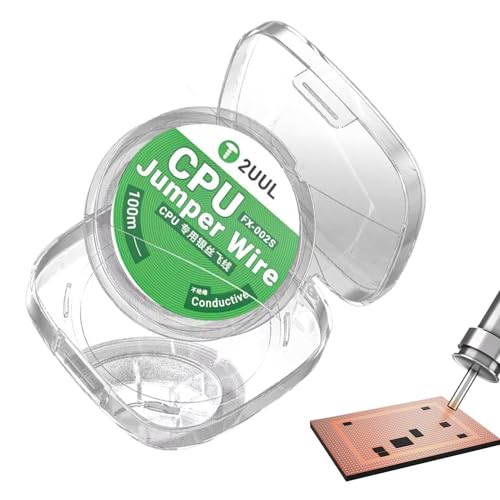 Industrial Jumper Wire, Cpu Silver Wire, Flying Line, Bend-Resistant Design, High Conductivity, Electronics Use, Phone Motherboa