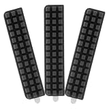 Garneck 3Pcs High-Temperature Silicone Nozzle Brush Kit for 3D Printer Nozzle and Print Bed Cleaning, Precision...