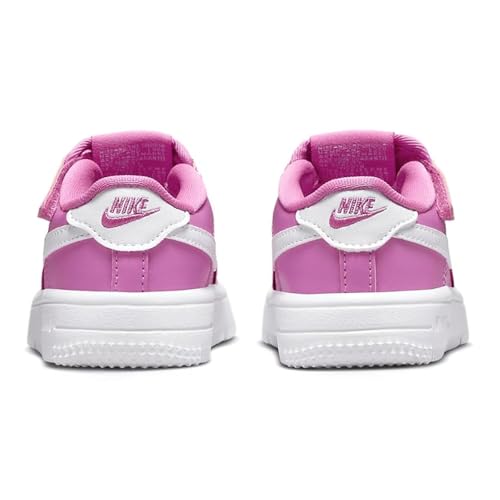 Nike Force 1 Low EasyOn Baby/Toddler Shoes (FN0236-600, Playful Pink/White) Size 53
