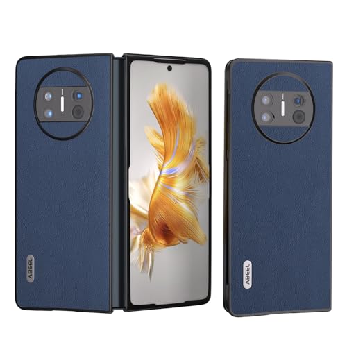 Étui Huawei Mate X3 rigide antichoc et coque de protection fine en PC bleu