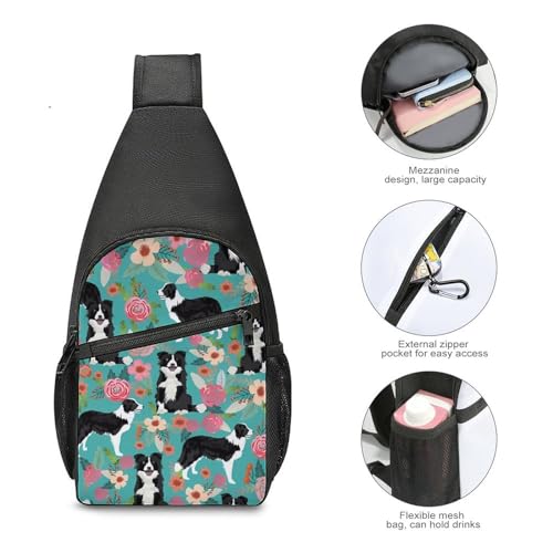 Mochila bandolera deportiva para viaje 15.4 x 8.3 x 3.5 in miniatura 5