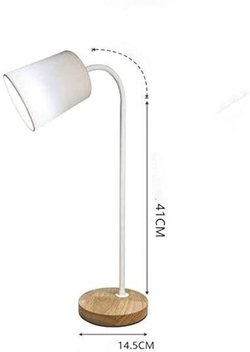 Miniatura 7 de ROOMAN console cabinet Bendable Table Lamp,Gooseneck,Log Table Lamp Wooden Light,Bedside and Table Lamps,Flexible Table Lamp,Eye-caring Table