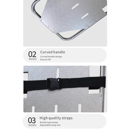 Méga déménageur de patient avec planche de sauvetage stable