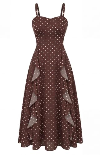 Image of Belle Poque Women Sun Dresses Midi Ruffle Dress