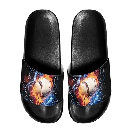 Sandals Slides for Men Stylish Summer Slippers Casual Beach Slides Non Slip Bathroom Slide Shoes