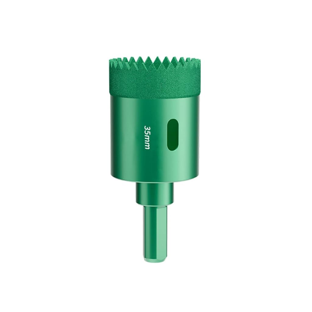 Precise Tile and Glass Dry Drill Bit Long Life Fast Drilling Triangles Shanks