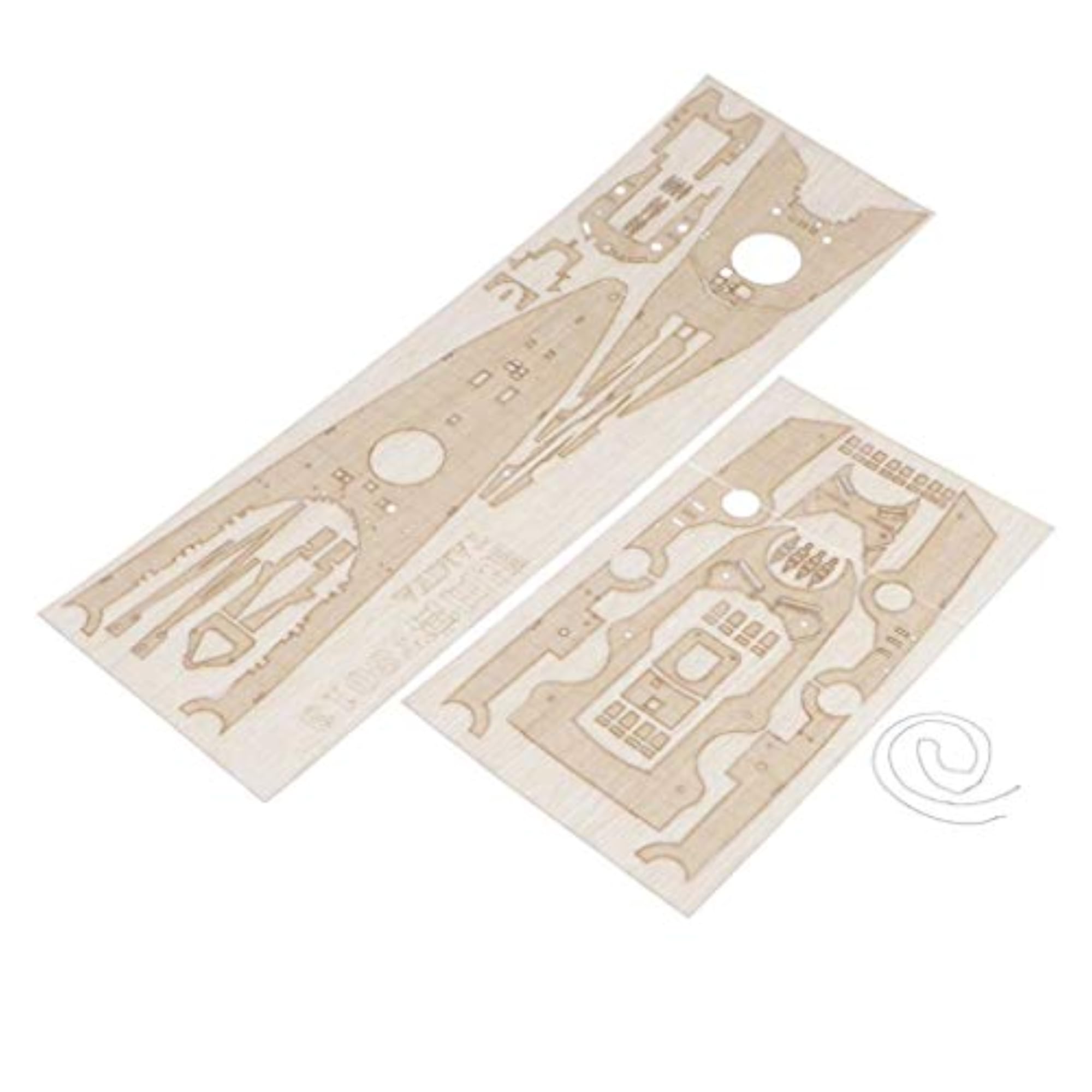 Wooden German Bismarck Battleship Model Kit