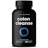 Colon Cleanser & Detox - 14 Day Rapid Colon Cleanse, Stool Softener, Flush Toxins - Safe & Effective Formula with Probiotic & Digestive Enzymes for Constipation Relief