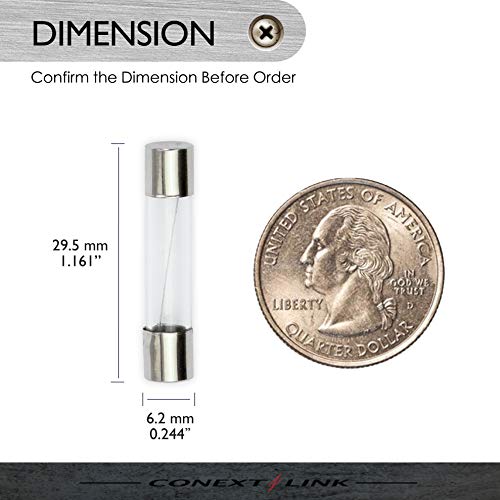 Conext Link Agc10-25 Nickel Agc Glass Tube Fuse 25 Pack (10 Amp) （14376） #TOP3