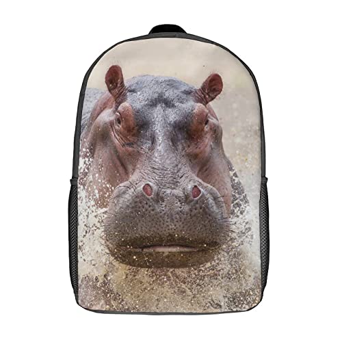 Sac d'école Hippo 17 pouces pour en finir avec le manque d'espace des cahiers