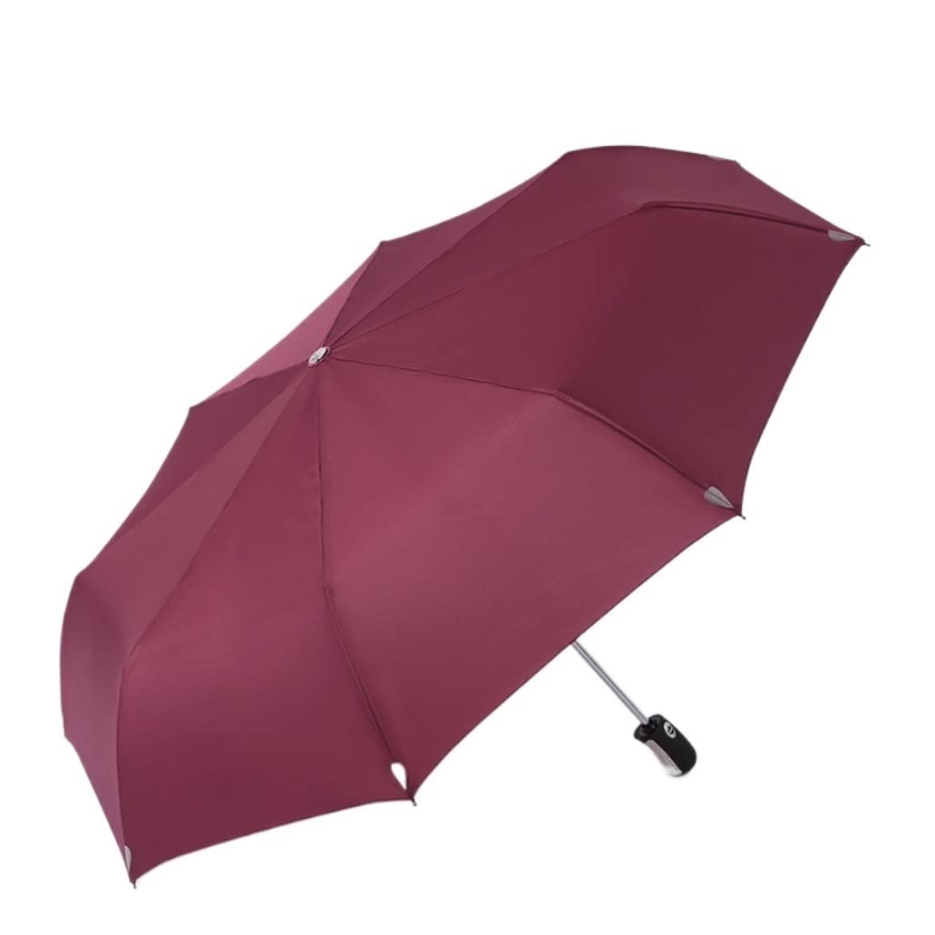 Parasol Damski Parasol Automatyczny Podróżny Prosty Przenośny Parasol Składany Parasol Biznesowy Wygodny Do Przenoszenia Na Zewnątrz Parasolka Kobieca (Color : C)