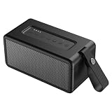 AT&T Essentials Retro 40W Bluetooth Speaker - Black