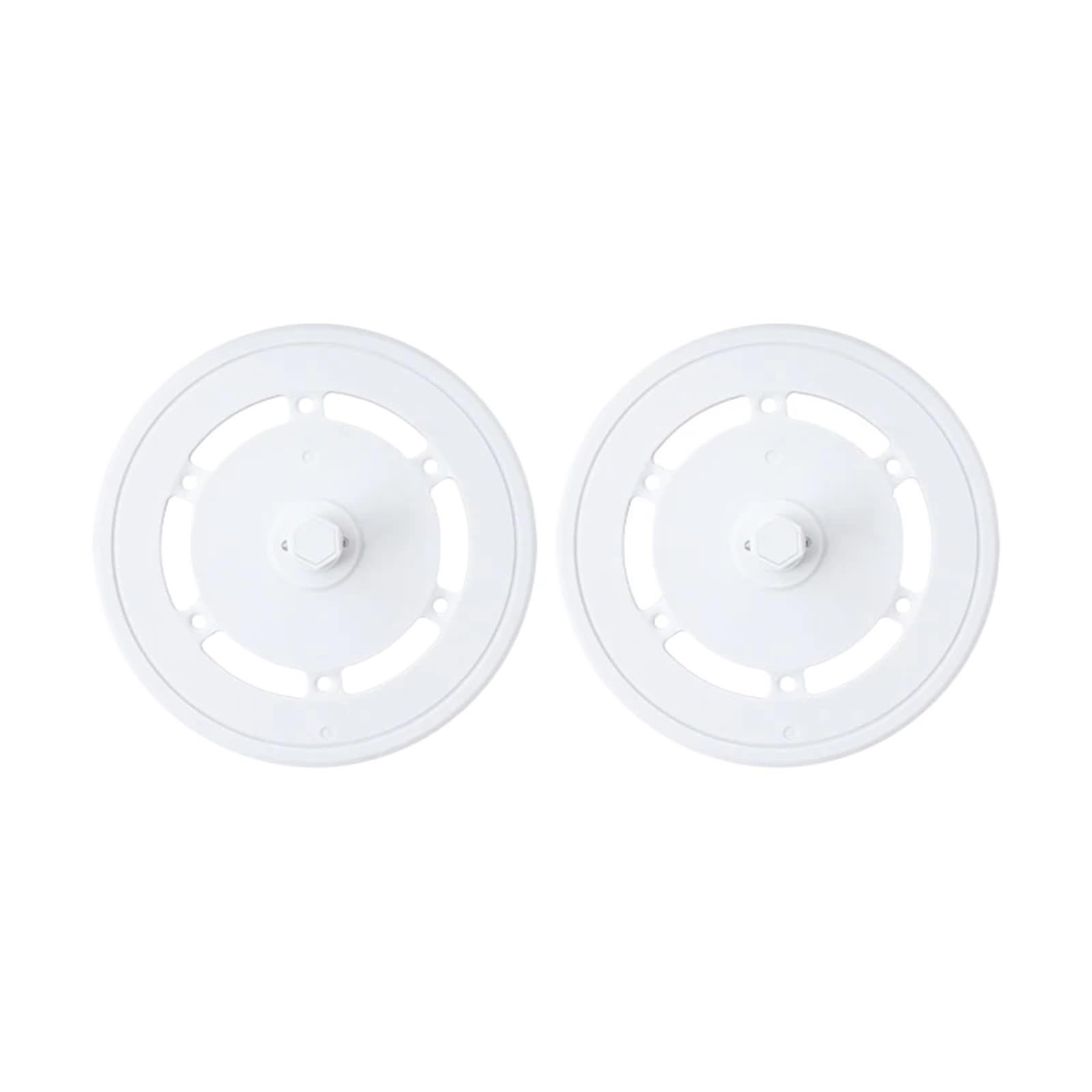 Qlmxjvzhkcn 2Pcs White 1-4Pcs，Compatible For Ecovacs，Compatible For Deebot，X2 Pro/X2 Omni Robot Vacuum Cleaner(2Pcs White)