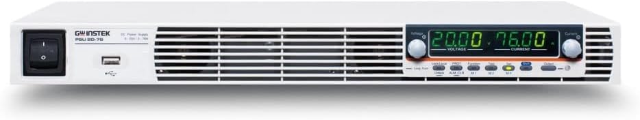 GW Instek PSU 6-200 High Efficiency Programmable Switching D.C. Power Supply, 0-6V, 0-200 Amp, 1200W