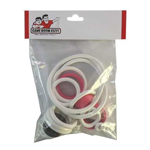 Game Room Guys 1970 Williams 3 Jokers Pinball White Rubber Ring Kit