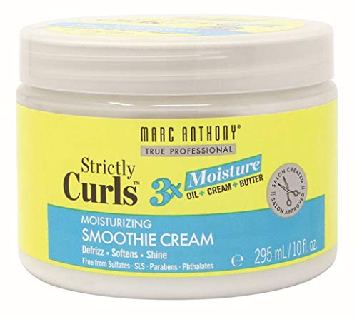 Marc Anthony Strictly Curls 3X Moisture Smoothie Cream 10 Ounce (295Ml) (6 Pack) #TOP19