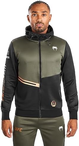 Venum mens Ufc Adrenaline Men’s Fight Week Zip Hoodie Hooded Sweatshirt