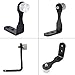 Ueasy L-Type Metal Binocular Fixed Bracket Tripod Adapter Mount Holder Tripod Bracket - for Connecting Binocular Telescope and Camera Tripod Universal