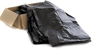bag it Plastics Wheelie Bin Liners Sacks Refuse Bags Heavy Duty 90 Gauge - Pack of 100