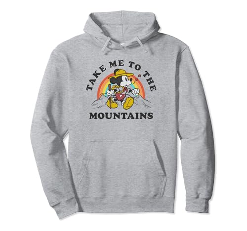 Mickey Take Me To The Mountains Hoodie : sweat à capuche idéal pour le camping