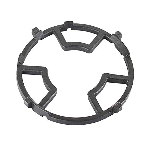 Realtop Universal Kitchen and Camping, Stove Rack, Moka Pot Holder for Gas Cooker Anti-skid Pot Rack, Cast Iron Furnace Rack 4 Claw 5 Claw Milk Pot Rack Medicine Pot Bracket (A 4/5 Claw)