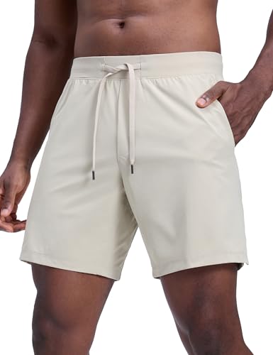 CRZ YOGA Mens Linerless Motion Shorts 7'...
