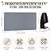 Wesiti 2 Pcs Acoustic Desk Divider Noise Reducing Desk Privacy Panel for Student Table Standing Sound Proof Divider Desktop Claw Office Furniture Partition for Classroom (Gray,59.06 x 15.75 Inches)