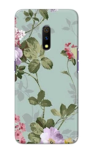Image of Printed Hard Back Cover Case for Realme X | Oppo K3 Back Cover (Floral Painting) -702